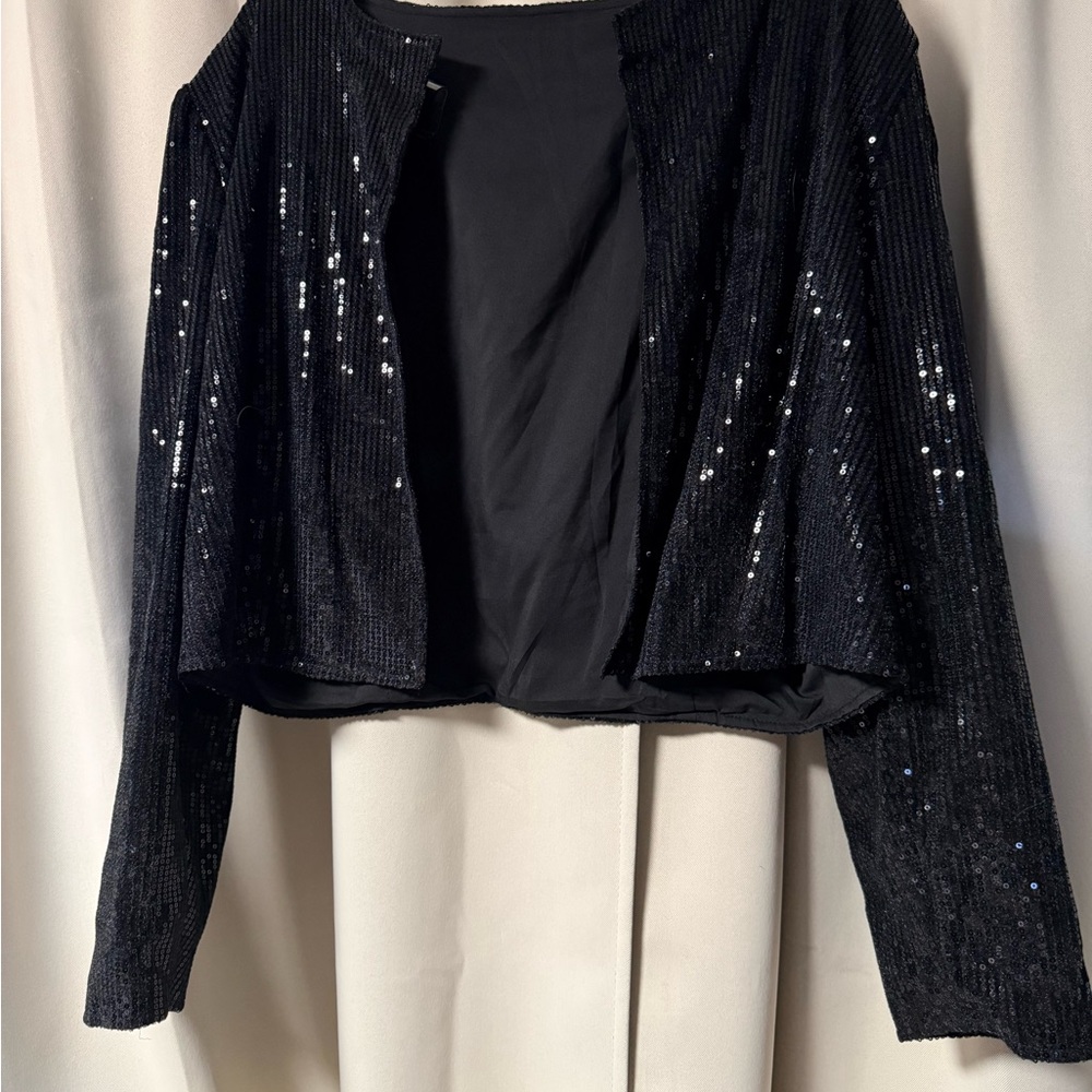 Sequin Black Women's Jacket
